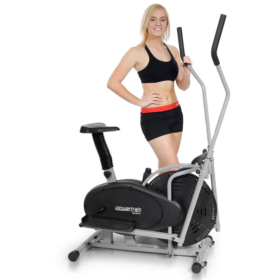 Powertrain 2-in-1 Elliptical Cross Trainer and Exercise Bike