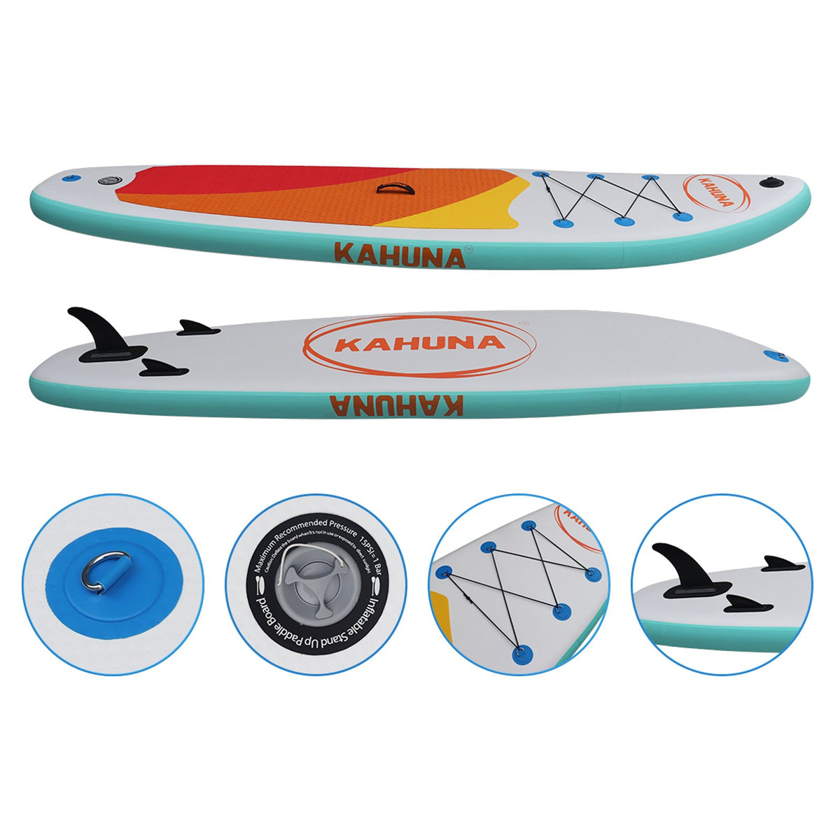 Kahuna Hana Inflatable Stand Up Paddle Board 11FT