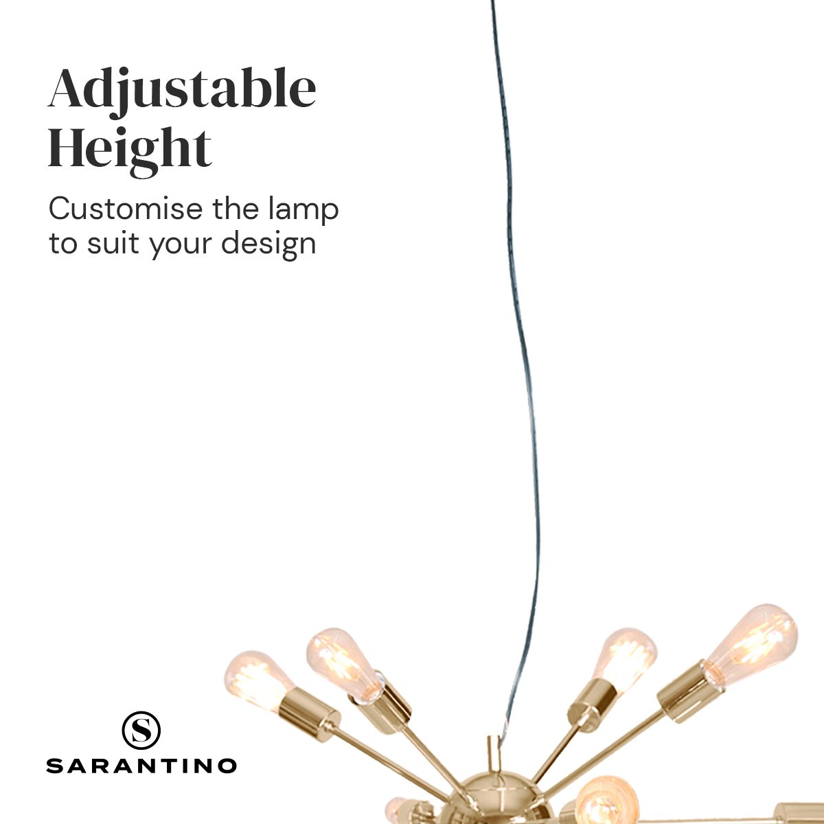 Sarantino 15-Light Hanging Chandelier