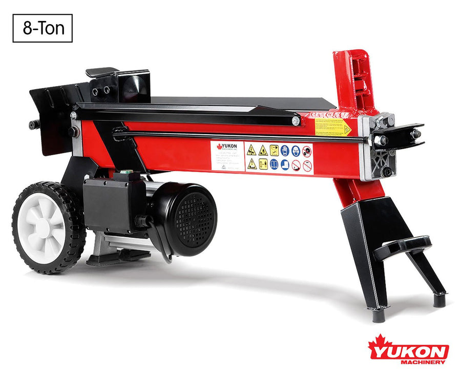 Yukon 240V Electric Log Splitter - 8Ton