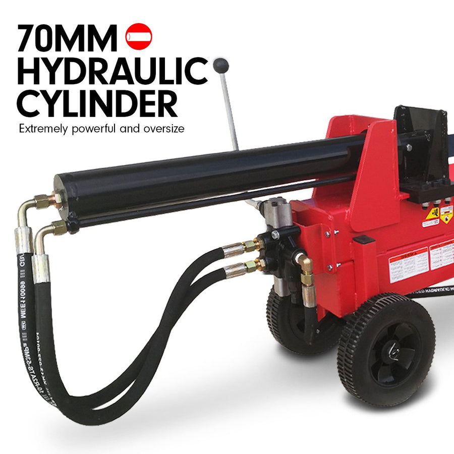 Yukon Electric 12 Ton Log Splitter Wood Cutter