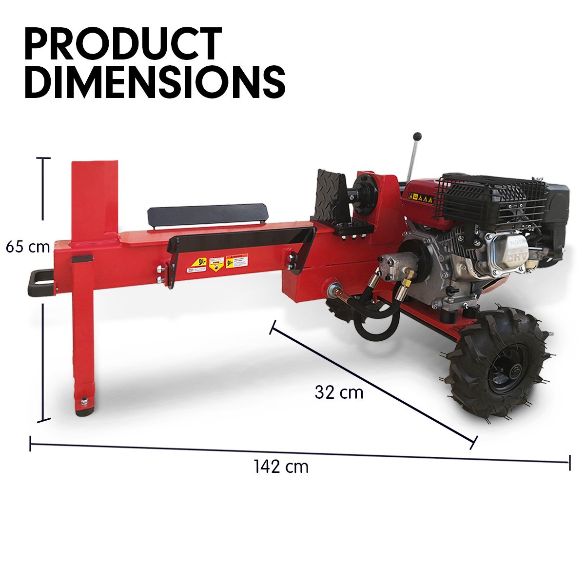 Yukon Petrol Log Splitter 15 Ton