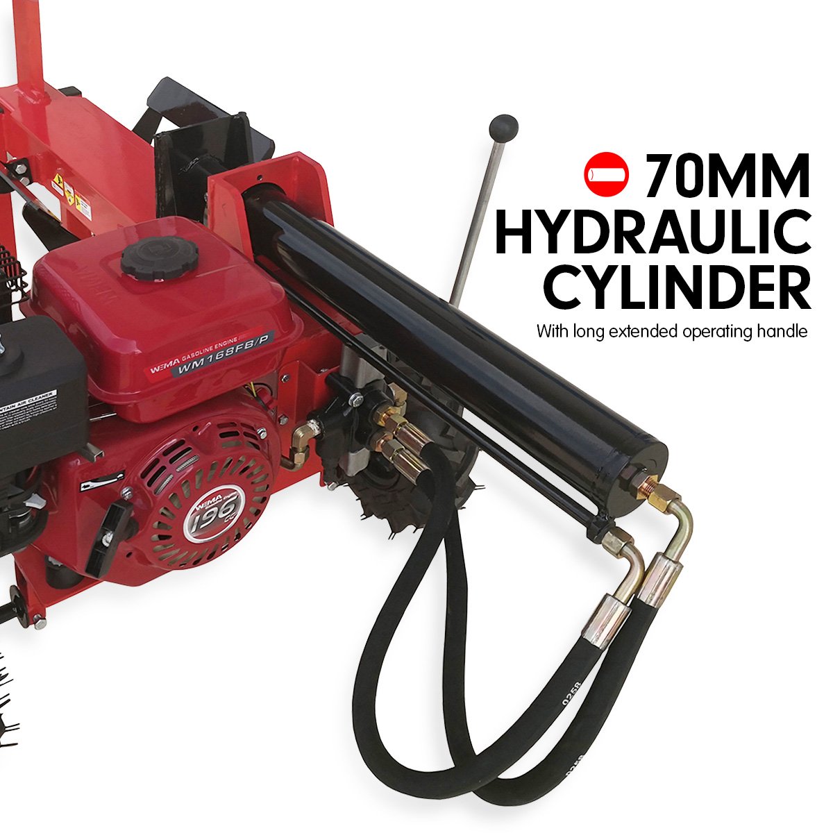 Yukon Petrol Log Splitter 15 Ton