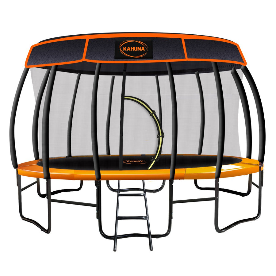 Trampoline 16 ft Kahuna with  Roof - Orange