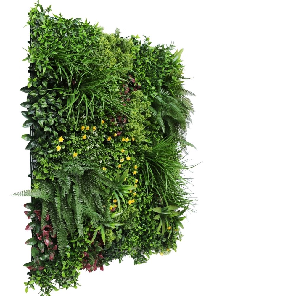 Country Fern Green Wall UV Resistant 100cm x 100cm