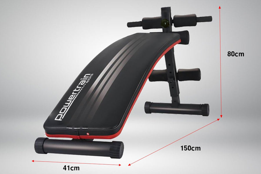 Powertrain Ab Sit-Up Gym Bench Incline Decline Adjustable